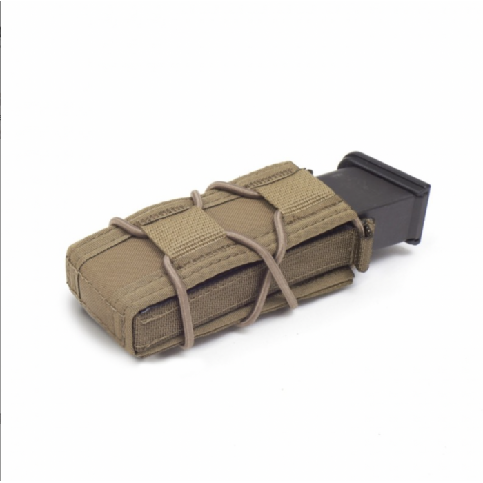 Warrior Assault Systems Single Quick Mag 9mm - Tan