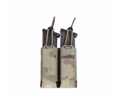 Warrior Assault Systems Laser cut double pistol pouch - Multicam