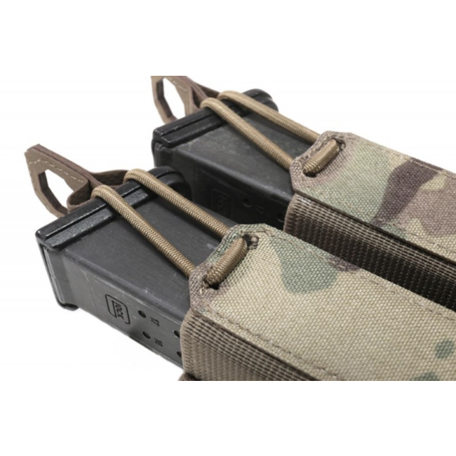 Warrior Assault Systems Laser cut double pistol pouch - Multicam