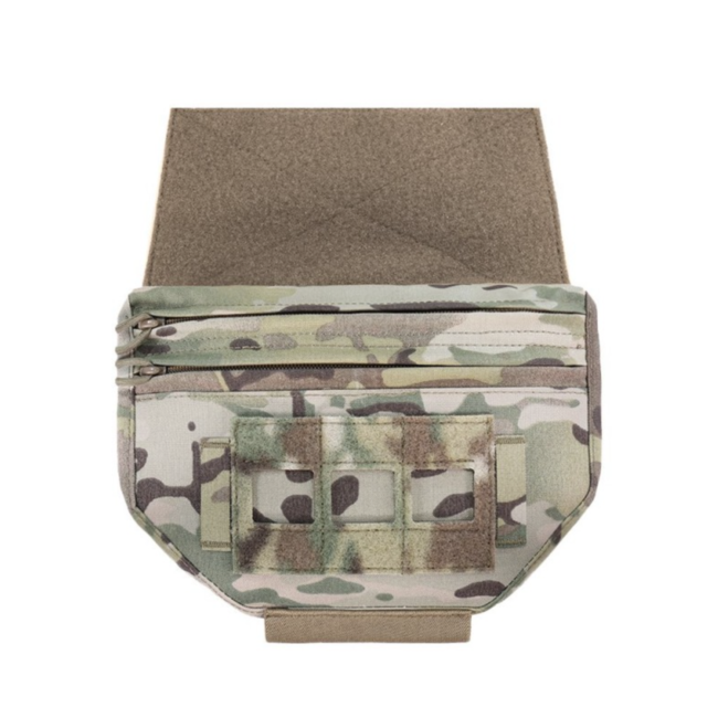 Warrior Assault Systems Laser Cut Drop Down Velcro Utility Pouch - Multicam