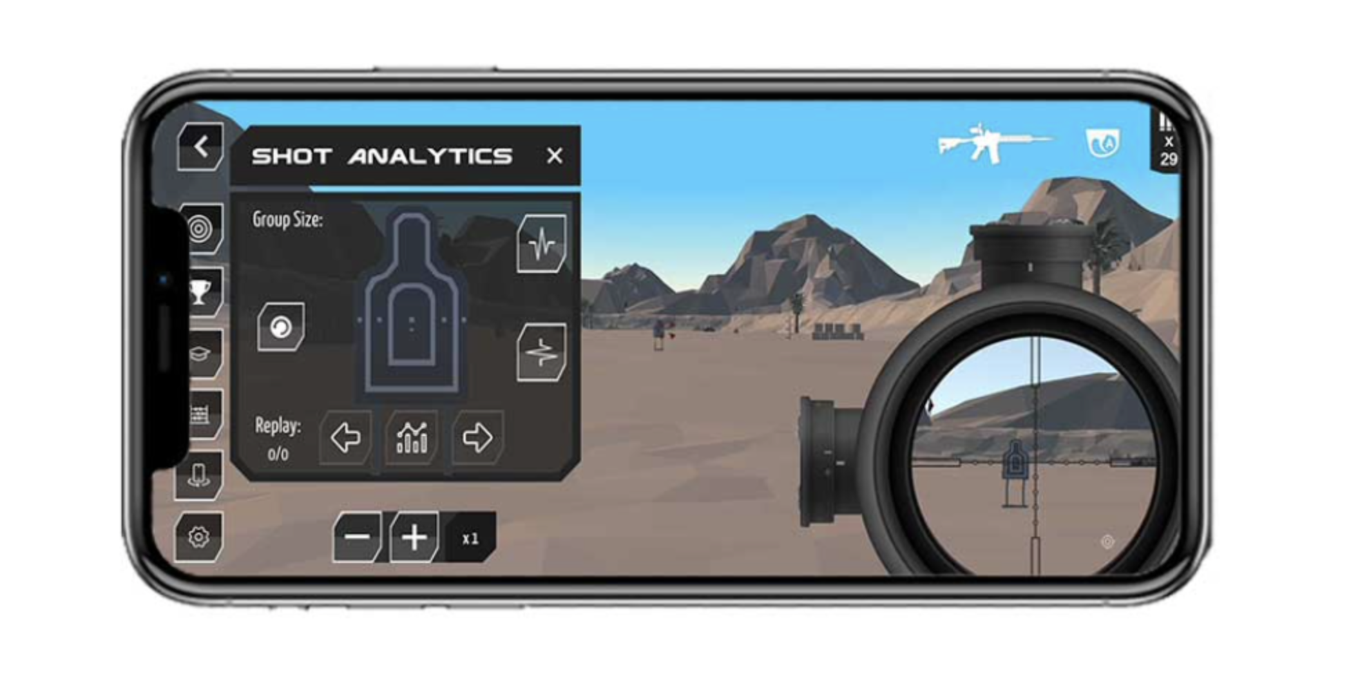 Picatinny Rifle Mount Training Shooting System