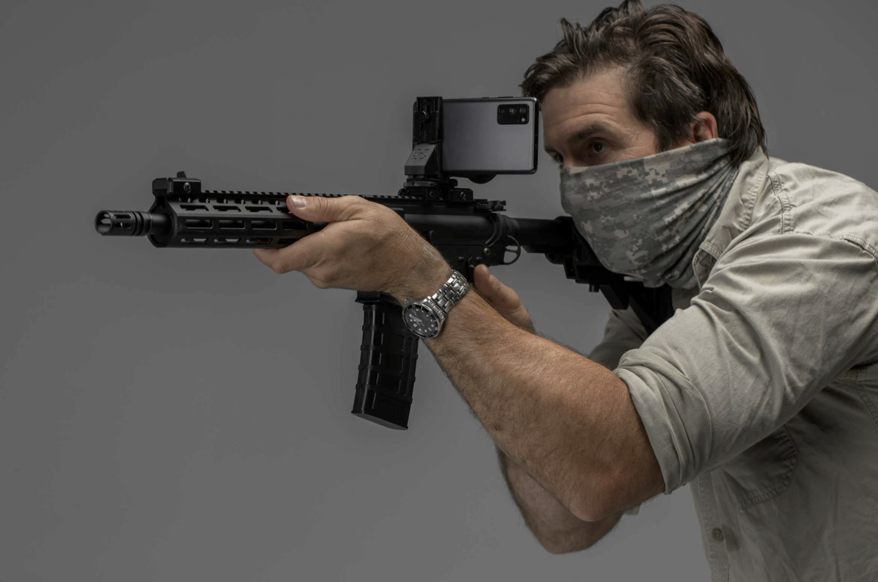 Picatinny Rifle Mount Training Shooting System