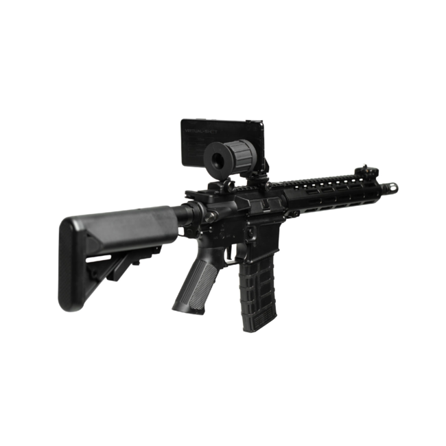 Virtual-Shot Picatinny Rifle Mount Training Shooting System