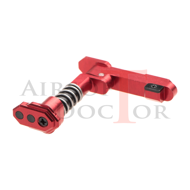 Maxx Model CNC Aluminum Advanced Magazine Release Style B - Red