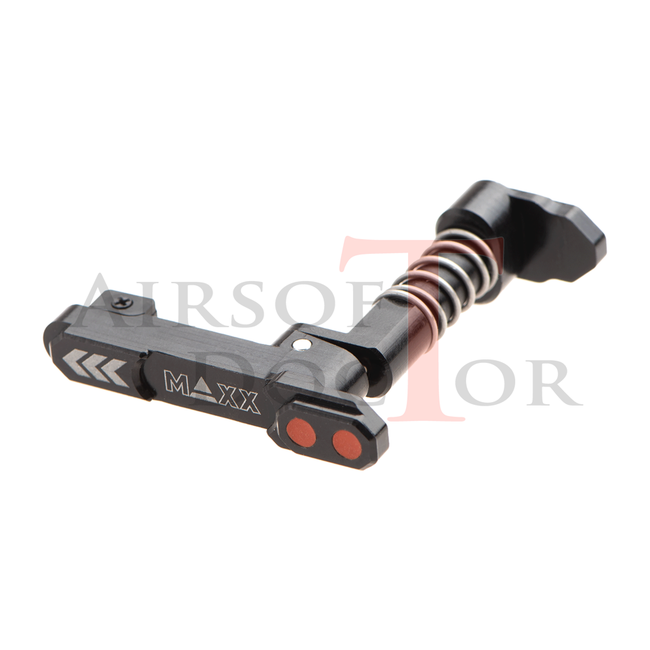 Maxx Model CNC Aluminum Advanced Magazine Release Style B - Black