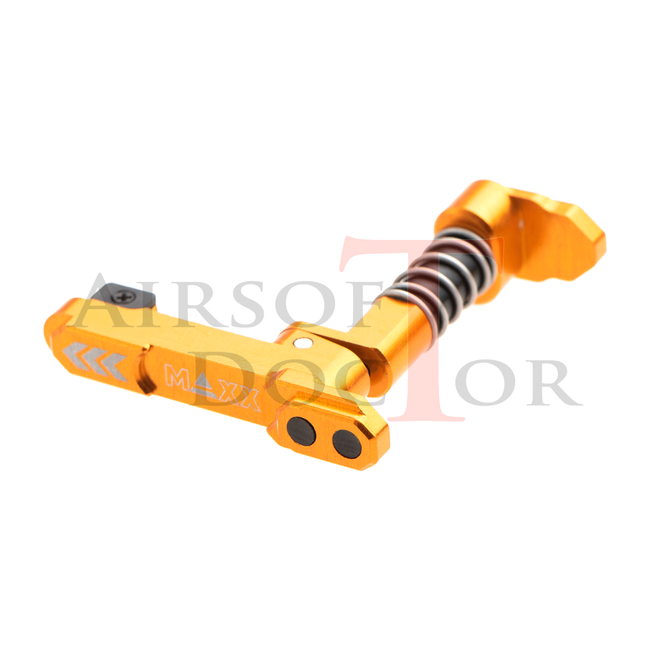 Maxx Model CNC Aluminum Advanced Magazine Release Style B - Dark Earth