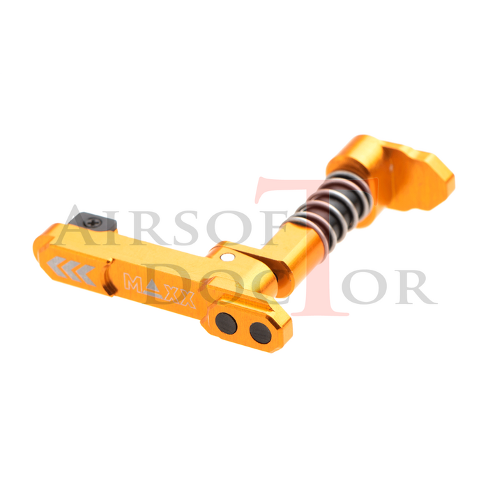 Maxx Model CNC Aluminum Advanced Magazine Release Style B - Dark Earth