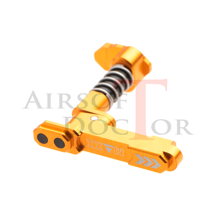 Maxx Model CNC Aluminum Advanced Magazine Release Style B - Dark Earth