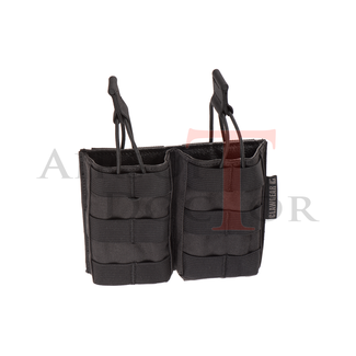 Claw Gear 5.56mm Open Double Mag Pouch Core - Black