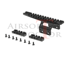 Action Army AAC T10 Front rail - Black
