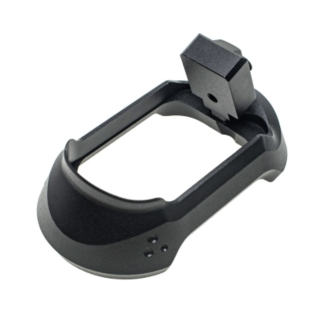 CowCow Magwell Match Grade T01 Aluminum for AAP-01 - Black