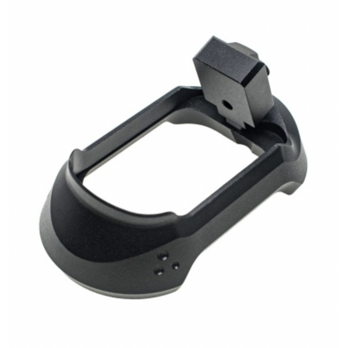 CowCow Magwell Match Grade T01 Aluminum for AAP-01 - Black