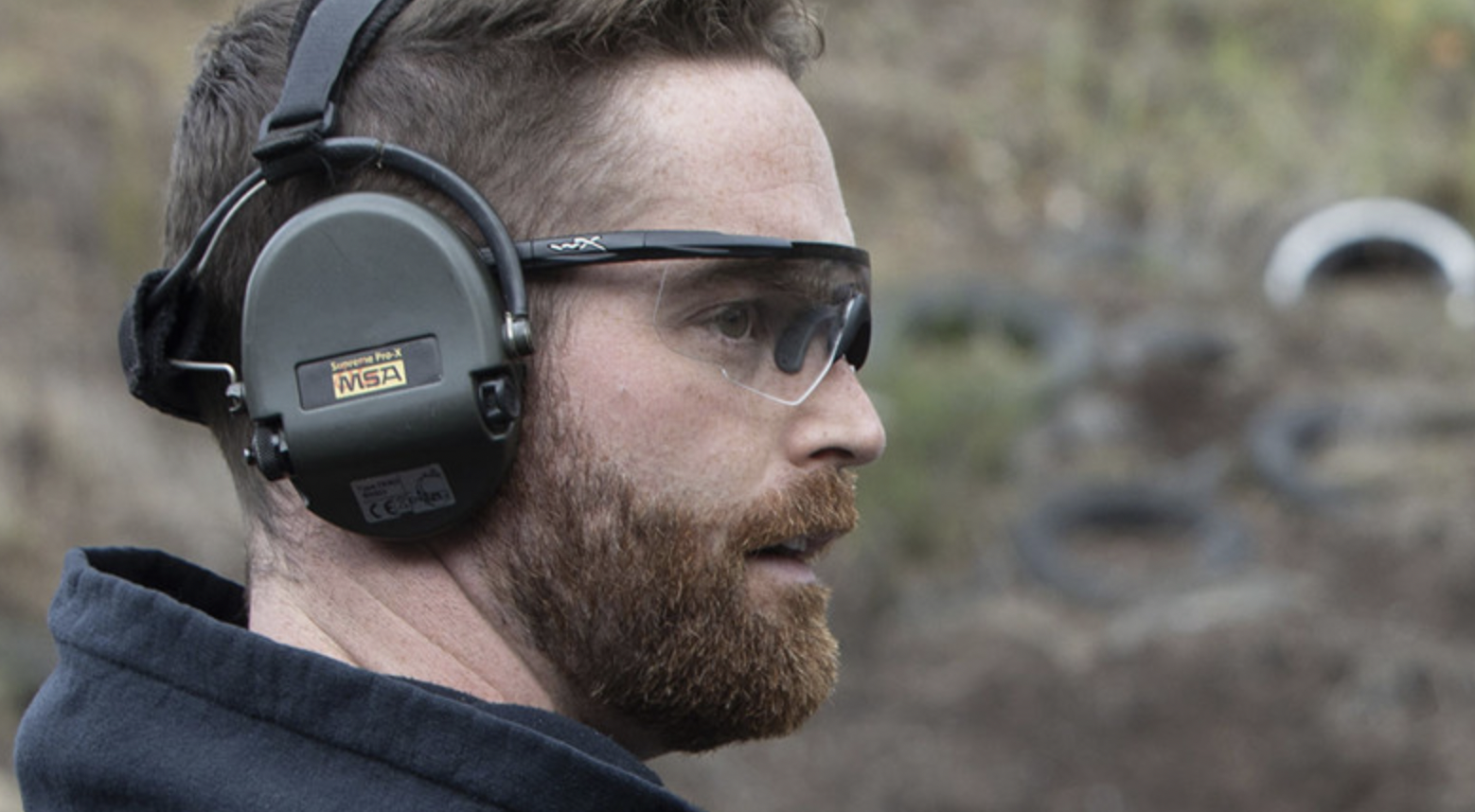WileyX Saber Advanced - 3 lens kit - Black Frame