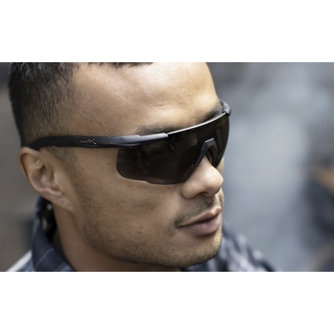 WileyX Saber Advanced - 3 lens kit - Black Frame