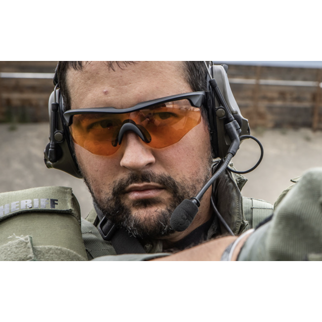 WileyX WX Rogue Comm. - 3 lens kit - Black Frame