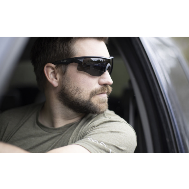 WileyX WX Rogue Comm. - 3 lens kit - Black Frame