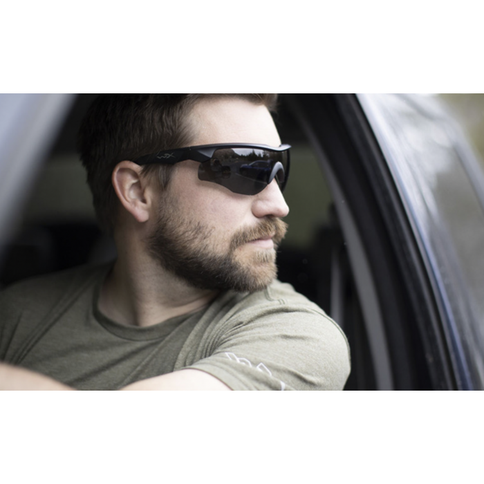 WileyX WX Rogue Comm. - 3 lens kit - Black Frame