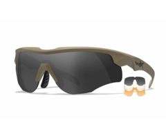 WileyX WX Rogue Comm. - 3 lens kit - Tan Frame