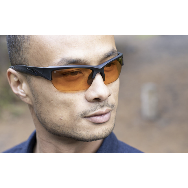 WileyX WX Valor 2.5 - 3 lens kit - Black Frame