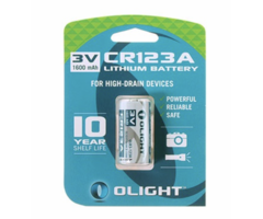 Olight CR123A Lithium battery 3V 1600mAh
