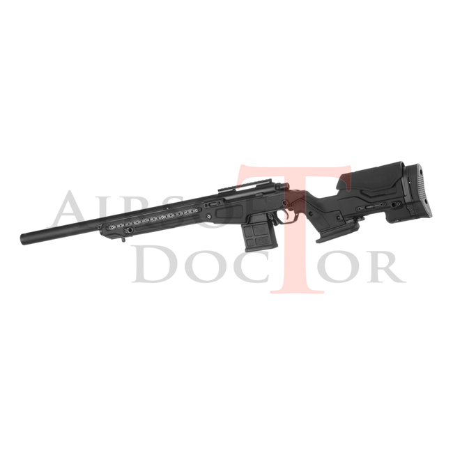 Action Army AAC T10 Bolt Action Sniper Rifle - Black