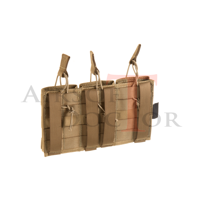 Invader Gear 5.56 Triple Direct Action Mag Pouch - Coyote