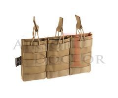 Invader Gear 5.56 Triple Direct Action Mag Pouch - Coyote