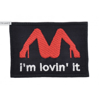 Patch - I'm Lovin'It - Black/Red