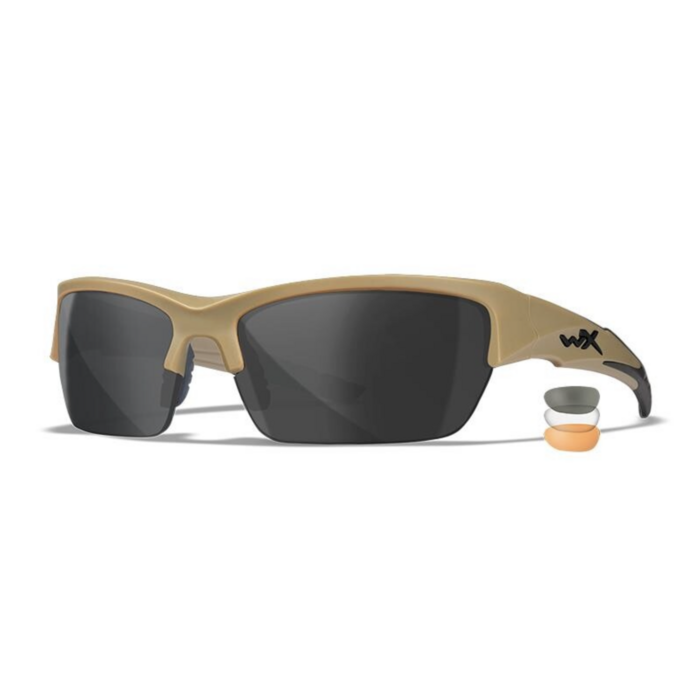 WileyX WX Valor 2.5 - 3 lens kit - Tan Frame