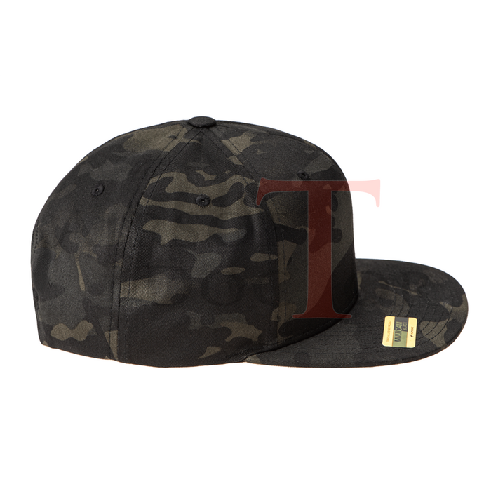 Classic Snapback Cap - Multicam Black