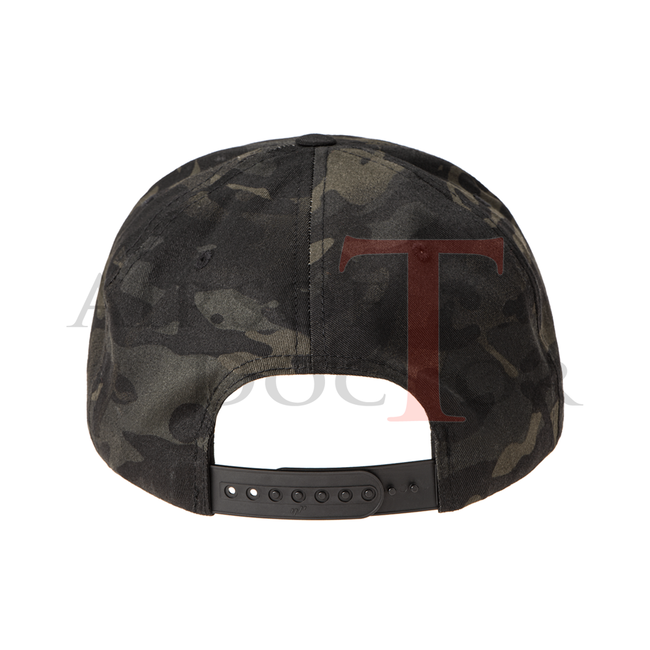 Classic Snapback Cap - Multicam Black