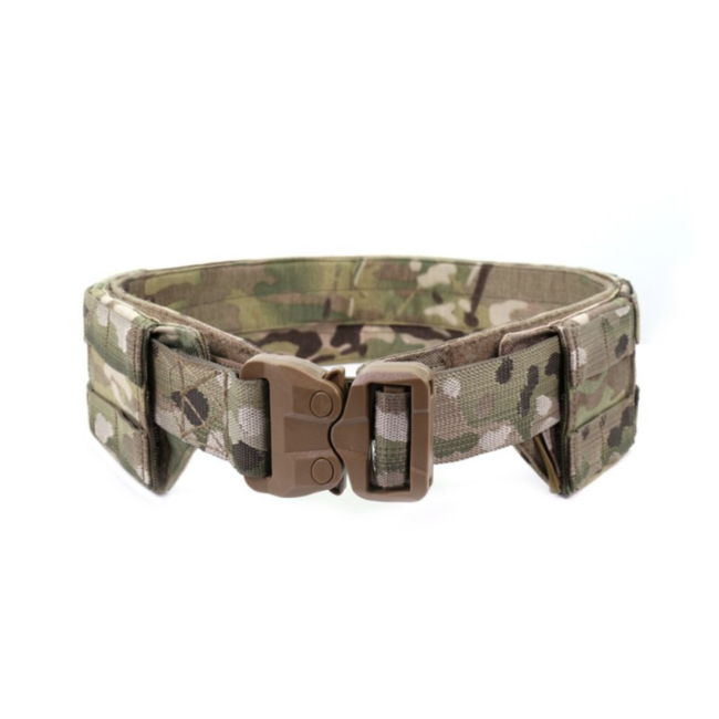 Warrior Assault Systems Low Profile  Molle  Belt  with  Polymer cobra belt - Multicam
