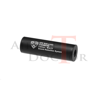 APS 110mm Silencer CCW - black