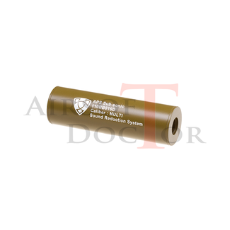 APS 110mm Silencer CCW - Tan