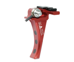 Maxx Model CNC Aluminum Advanced Speed Trigger (Style D) (Red) for EVO-3