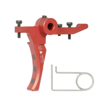 Maxx Model CNC Aluminum Advanced Speed Trigger (Style D) (Red) for MTW