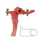 CNC Aluminum Advanced Speed Trigger (Style D) (Red) for MTW