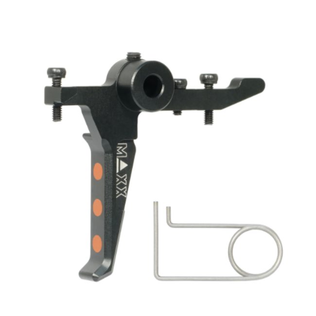 Maxx Model CNC Aluminum Advanced Speed Trigger (Style E) (Black) for MTW