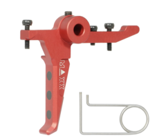 Maxx Model CNC Aluminum Advanced Speed Trigger (Style E) (Red) for MTW