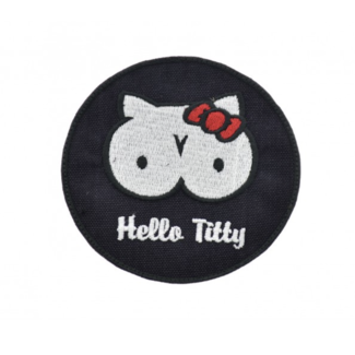 la patcheria Patch - Hello Kitty - Black