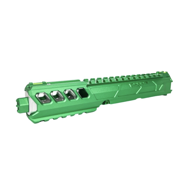 CTM Airsoft AAP-01/C FUKU-2 CNC UPPER SET - Long General Version - Green/Silver