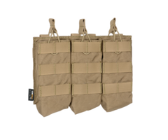 Open Top Triple 7.62X39 AK Magazine Pouch - Coyote