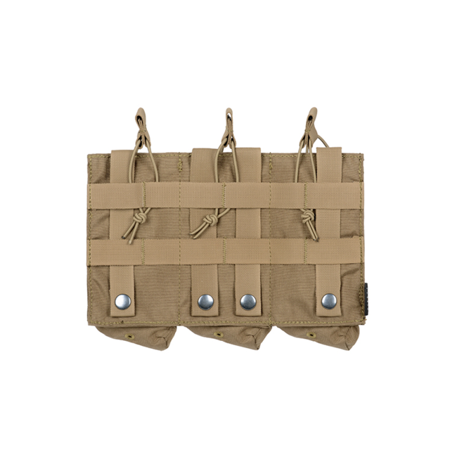 Open Top Triple 7.62X39 AK Magazine Pouch - Coyote