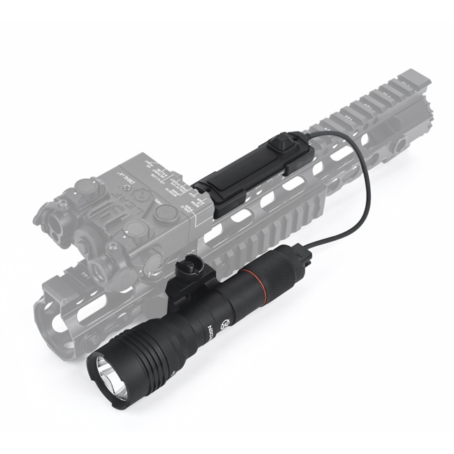 WADSN Led Flashlight 500 Lumens (Strobo) - Black