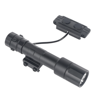 WADSN Tactical Led Flashlight 1300 Lumens - Black