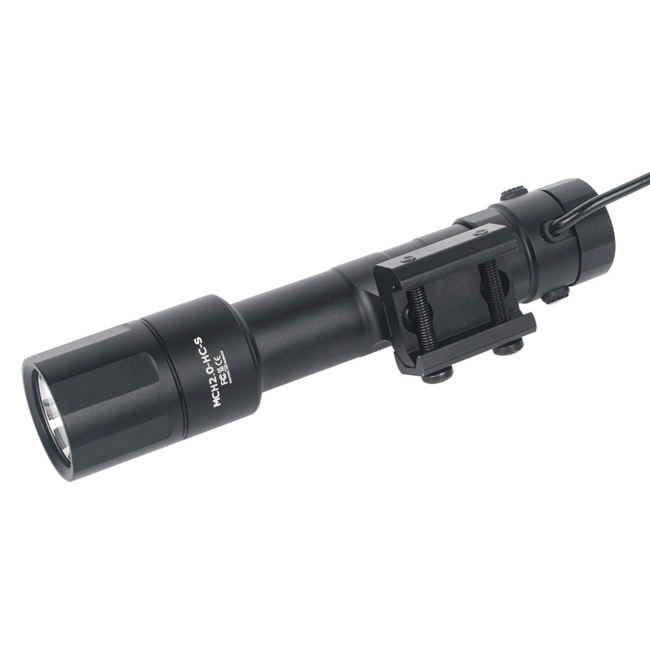 WADSN Tactical Led Flashlight 1300 Lumens - Black