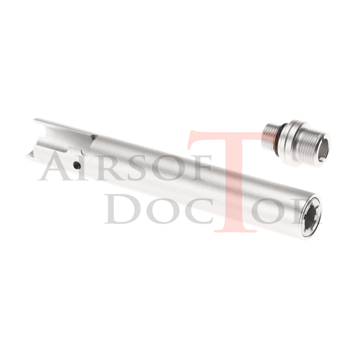 Laylax Hi-Capa 5.1 Fixed Two Way Outer Barrel - Silver