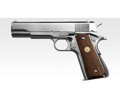 Tokyo Marui Mk IV Series 70 GBB Pistol - Nickel Finish