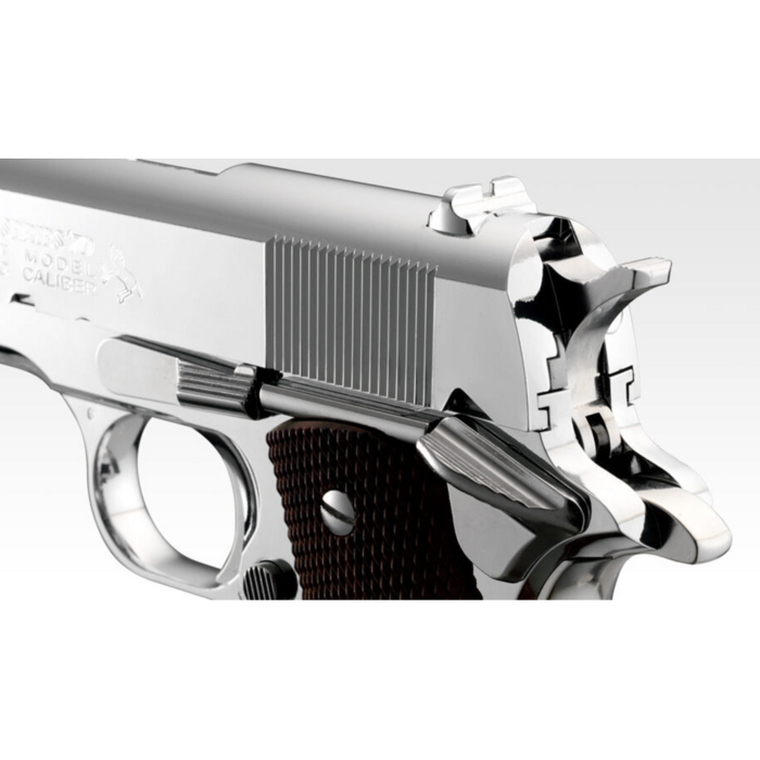 Tokyo Marui Mk IV Series 70 GBB Pistol - Nickel Finish