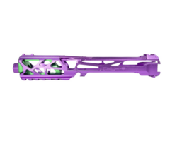 CTM Airsoft AAP-01/C FUKU-2 CNC UPPER - SKELETON - Violet/Green